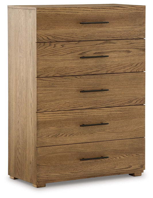 Dakmore - Brown - Five Drawer Chest