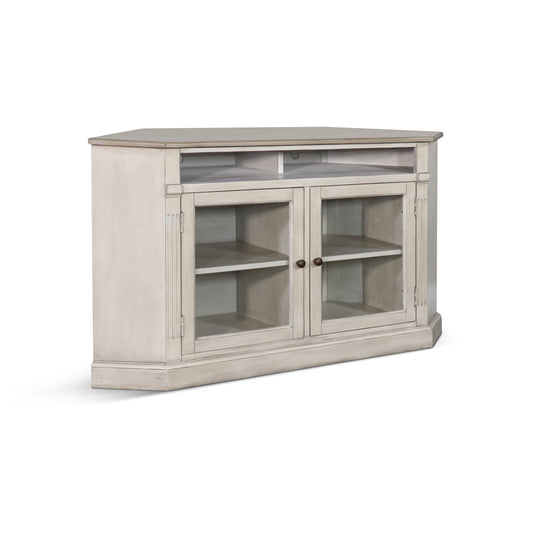 Westwood Village - Corner TV Stand - Beige