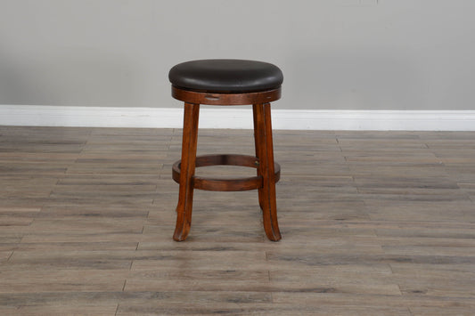 Tuscany - Swivel Stool With Cushion Seat