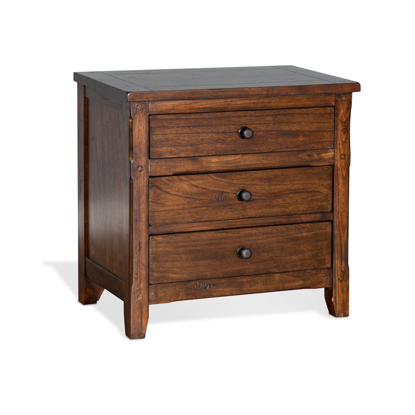 Santa Fe - Petite Nightstand - Dark Brown