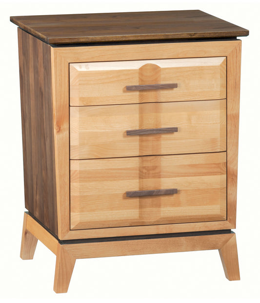 Addison - 3-Drawer Nightstand - Natural