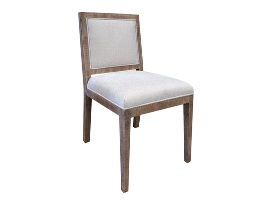 Aruba - Chair (Set of 2) - Brown / Light Silver