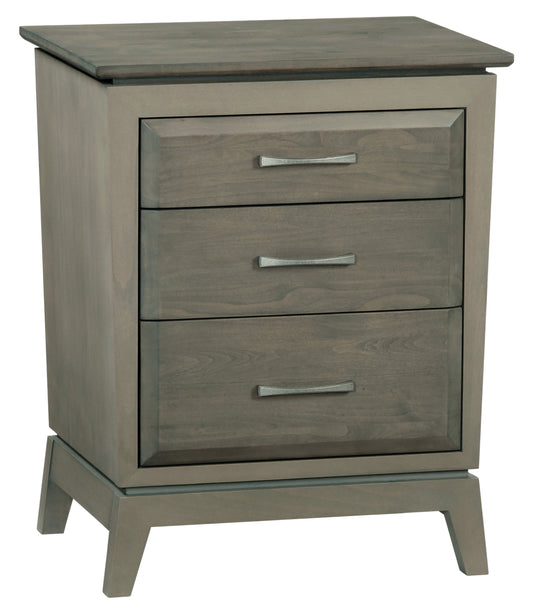 Ellison - 3-Drawer Nightstand - Astoria Sky