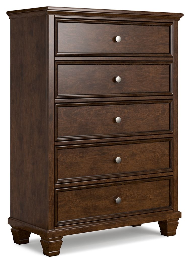 Danabrin - Brown - Five Drawer Chest