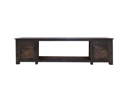 Blackburn - Electric Fireplace - Charred Brown