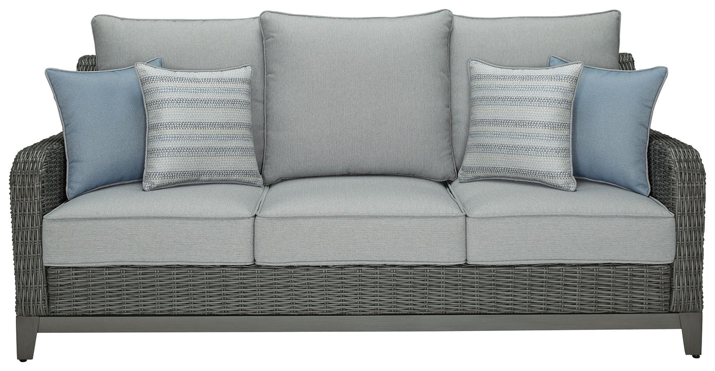 Elite Park - Gray - Sofa With Cushion