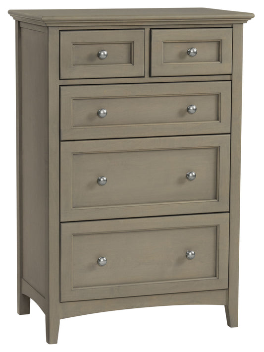 McKenzie - 5-Drawer Tall Chest - Fieldstone