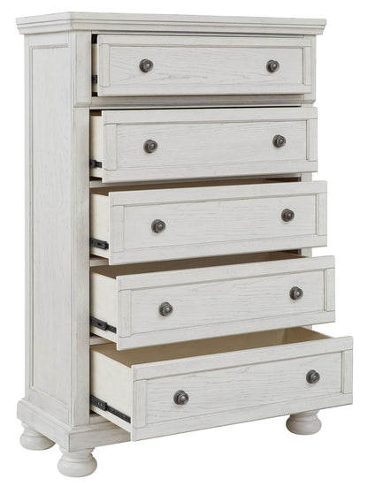 Robbinsdale - Antique White - Five Drawer Chest