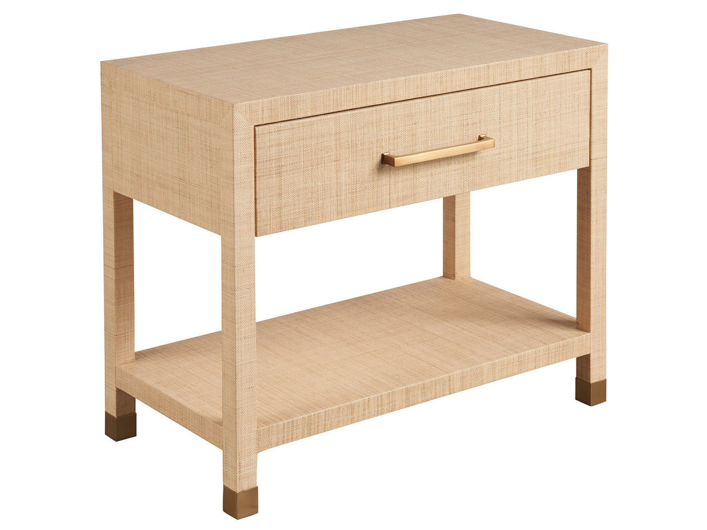 New Modern - Leah Nightstand - Beige