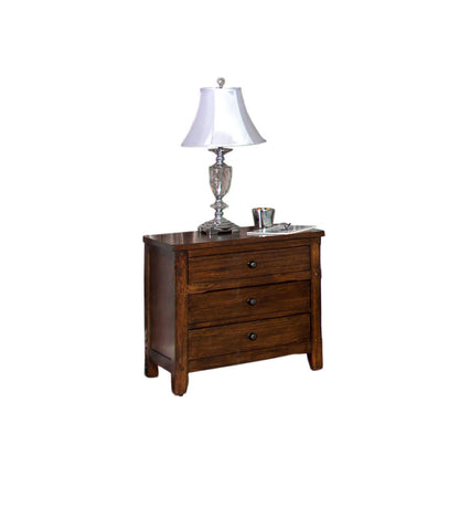 Santa Fe - Petite Nightstand - Dark Brown