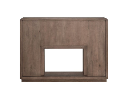 Mezquite - Mantel Fireplace - Light Brown