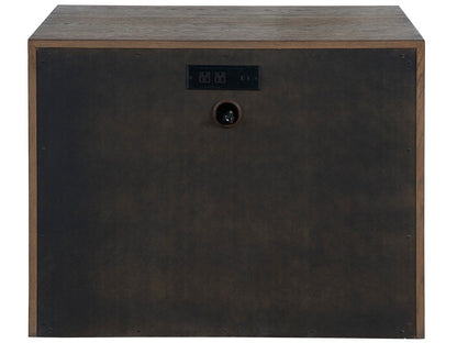 New Modern - Atlas Drawer Nightstand - Dark Brown