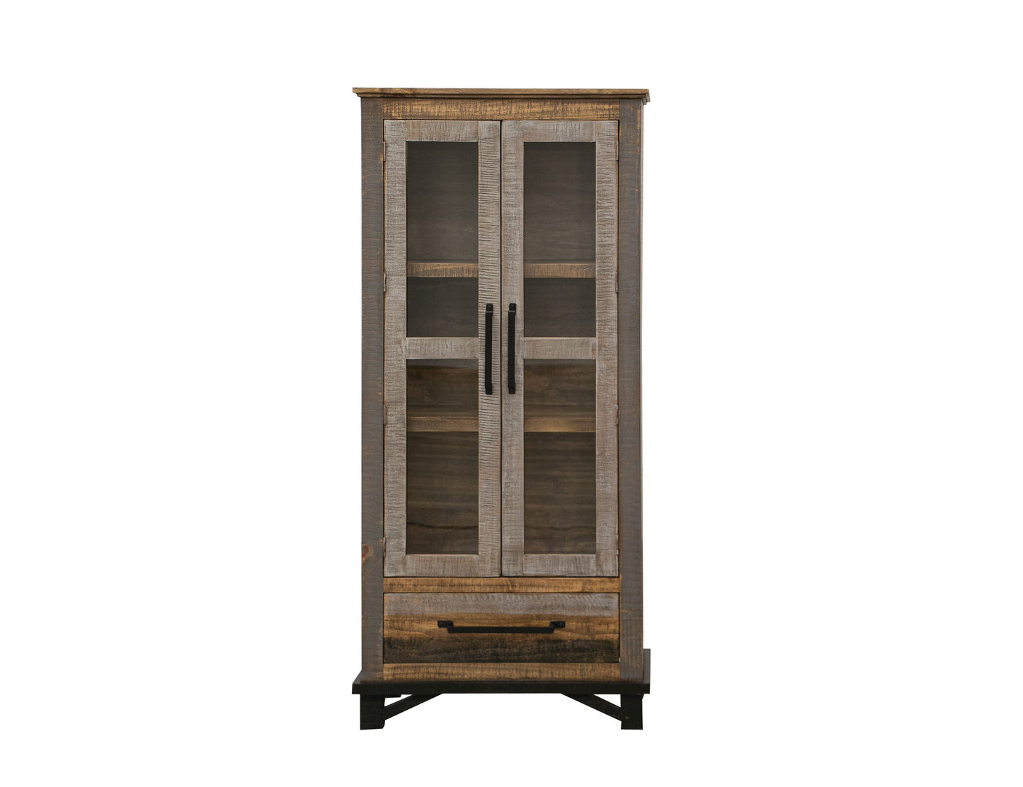 Loft Brown - Cabinet - Two Tone Gray / Brown