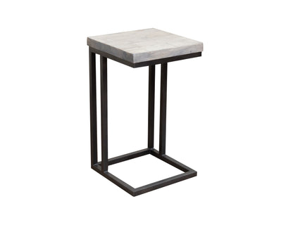 Vista - Accent Table - Off-White Bleached