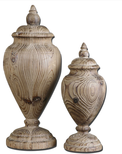 Uttermost Brisco Finials Set of 2