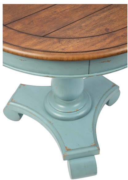 Mirimyn Teal Accent Table