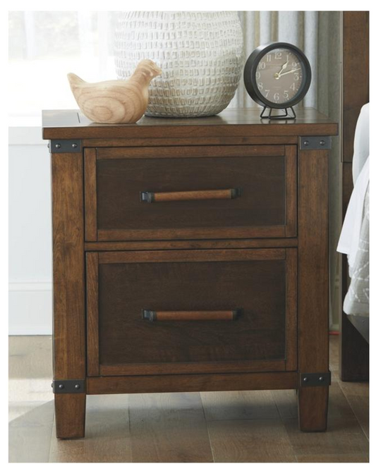 Wyattfield Two Drawer Night Stand