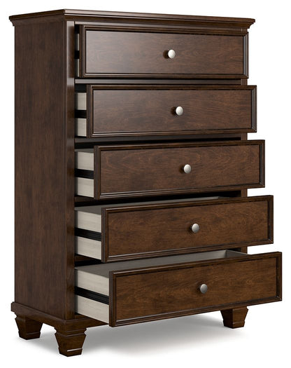 Danabrin - Brown - Five Drawer Chest