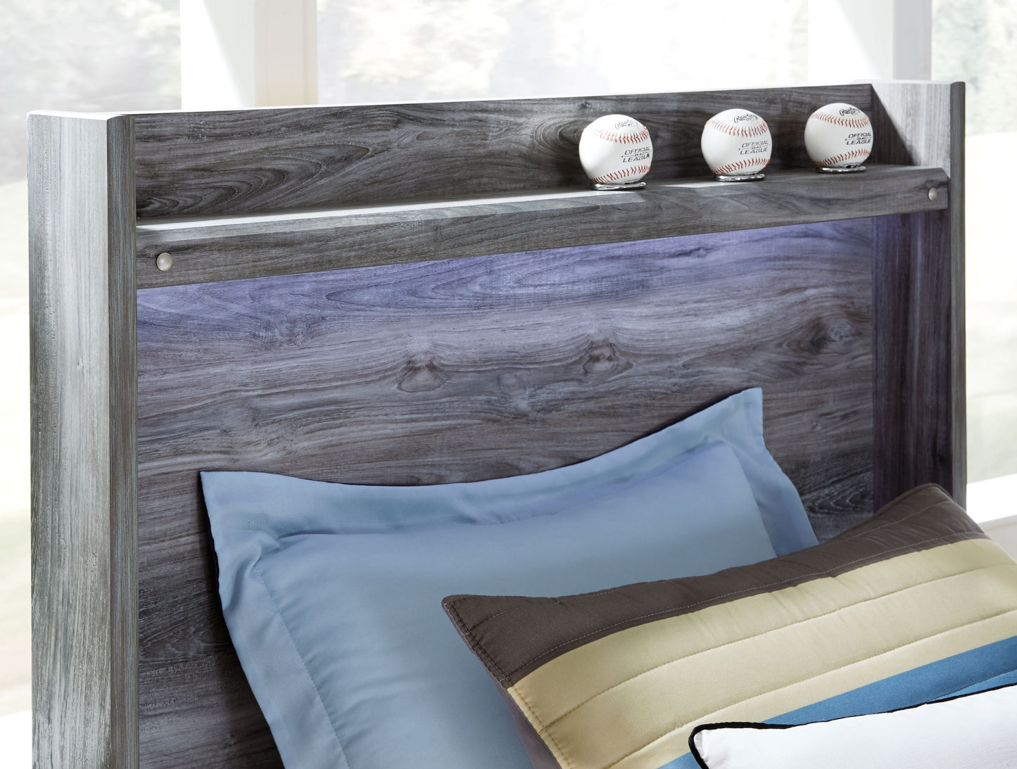 Baystorm - Youth LED Panel Headboard