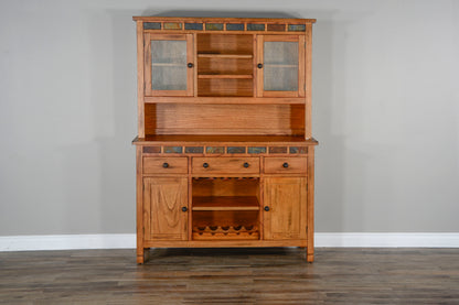 Sedona - Buffet & Hutch - Rustic Oak