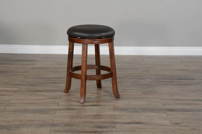 Tuscany - Swivel Stool With Cushion Seat