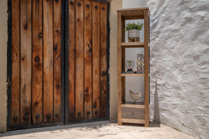 Andaluz - Bookcase - Brown / Light Brown Antiqued