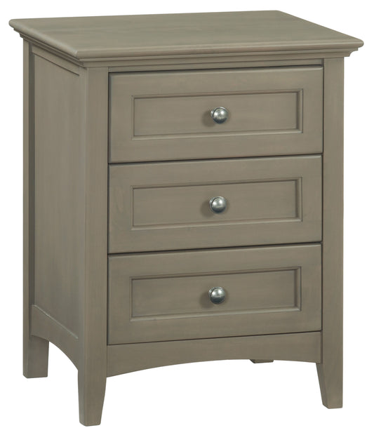 McKenzie - 3-Drawer Nightstand - Fieldstone