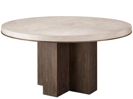 Erinn V x Universal - Topanga Round Dining Table - Beige