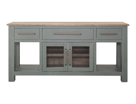 Alban - Console - Green / Brown