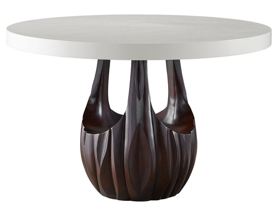 Erinn V x Universal - Carmel Round Dining Table - White