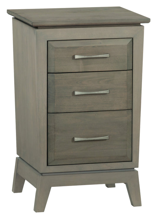 Ellison - Small 3-Drawer Nightstand - Astoria Sky