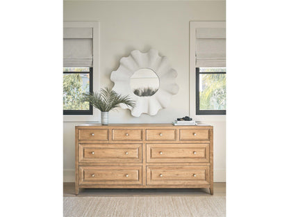 Weekender Coastal Living Home - Scallop Mirror - White