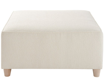 U Choose - Square Ottoman - White